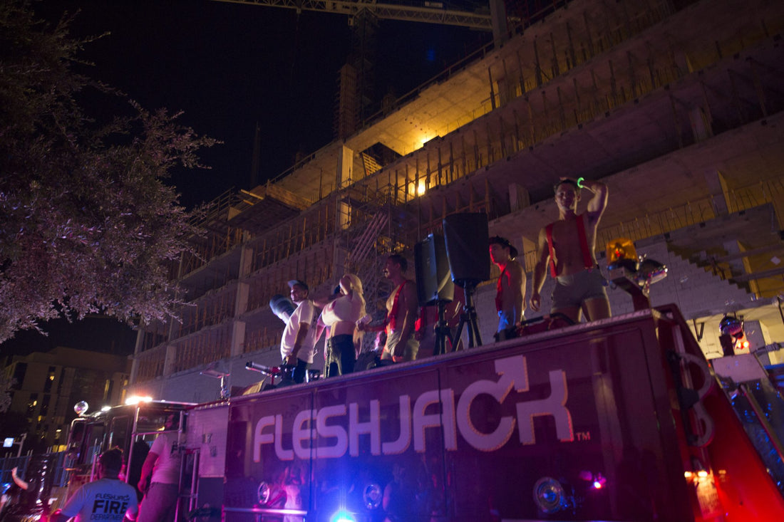 Austin Pride 2017: FleshJack Fire Department at the Parade