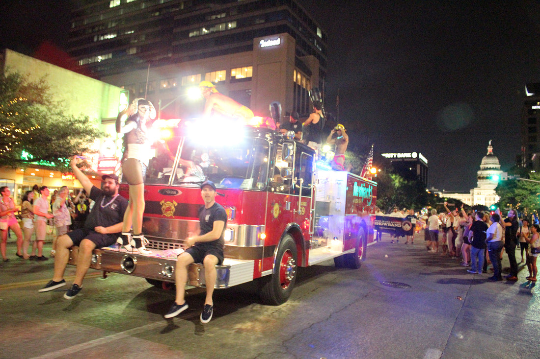 Austin Pride 2015: FleshJack Fire Department at the Parade