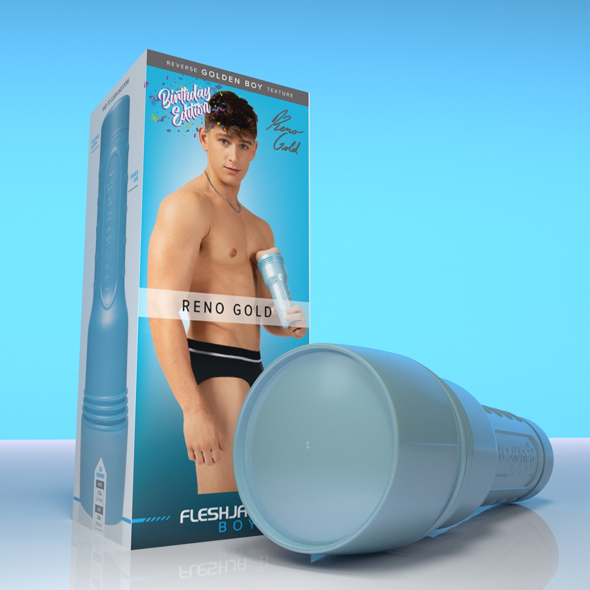 Reno Gold Birthday Cake Edition Stroker