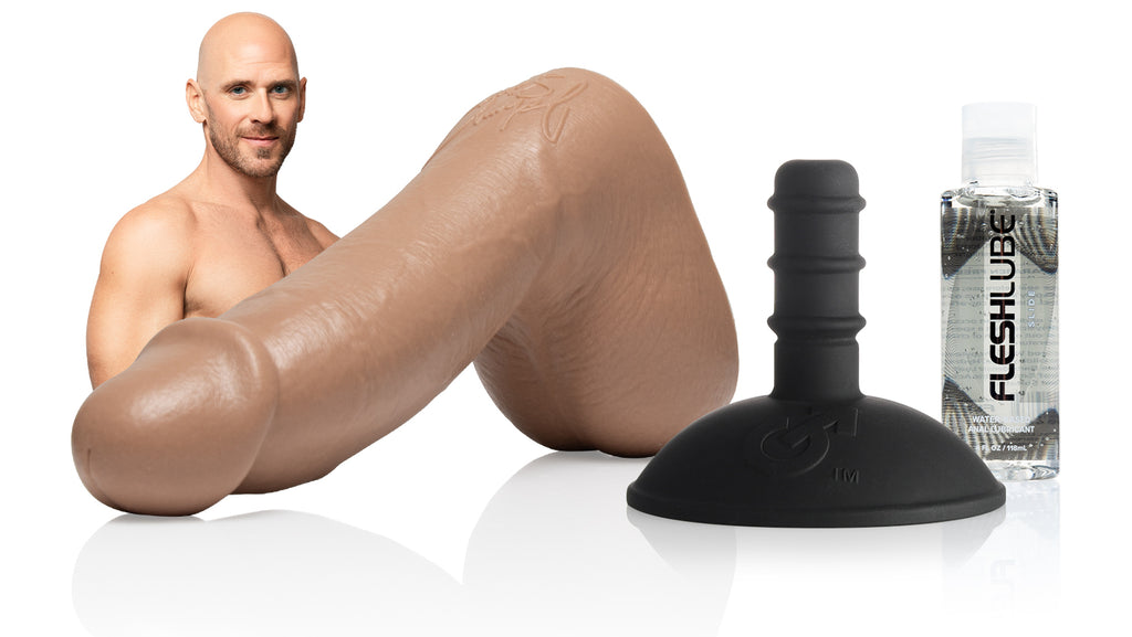 Johnny Sins Dildo Pack with Fleshlube Slide Fleshjack Johnny Sins Dildo Pack with Fleshlube Slide Fleshjack