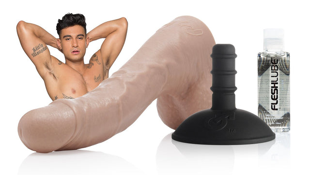 Ricky Roman Dildo Pack with Fleshlube Slide