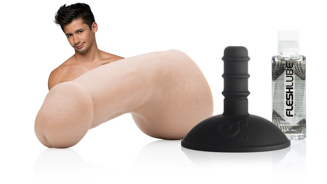 Liam Riley Dildo Pack with Fleshlube Slide