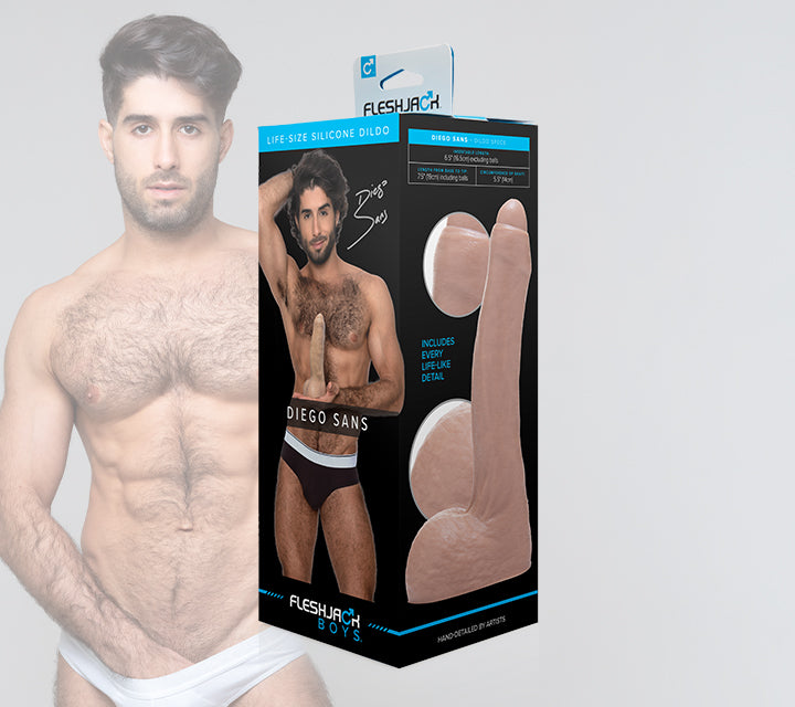 Diego Sans Sex Machine and Dildo pack Fleshjack Diego Sans Sex Machine and Dildo pack Fleshjack